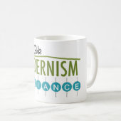 Midland Park Modernism Alliance - Blue Accents Mok (Voorkant rechts)