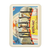 Midland Texas TX Old Vintage Travel Souvenir Magneet (Verticaal)