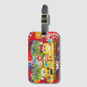 Midlife Crazy Bagagelabel (Voorkant (verticaal))