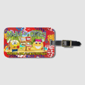 Midlife Crazy Bagagelabel (Voorkant (horizontaal))