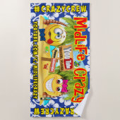 Midlife Crazy Beach Towel Strandlaken (Voorkant)