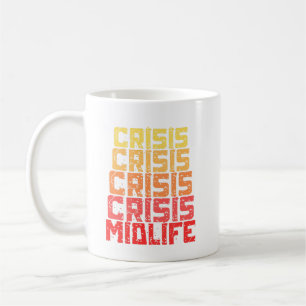 Midlife crisis - grappige midlife crisis koffiemok