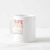 Midlife Crisis Lock & Load- Grappige Midlife Crisi Koffiemok (Voorkant links)