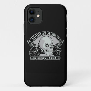 Midlife Cruisers MC aangepaste iPhone case