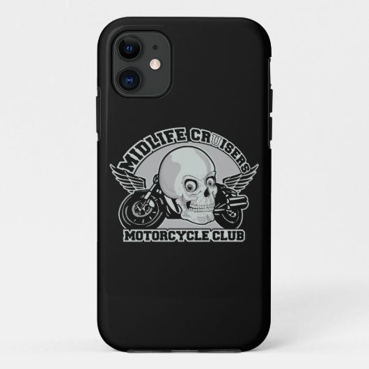 Midlife Cruisers MC aangepaste iPhone case (Achterkant)