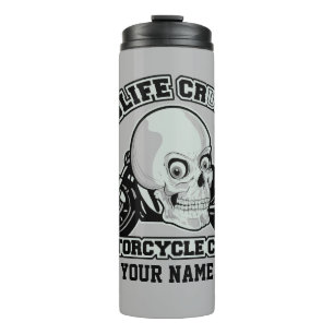 Midlife Cruisers MC, aangepaste naam tumbler Thermosbeker