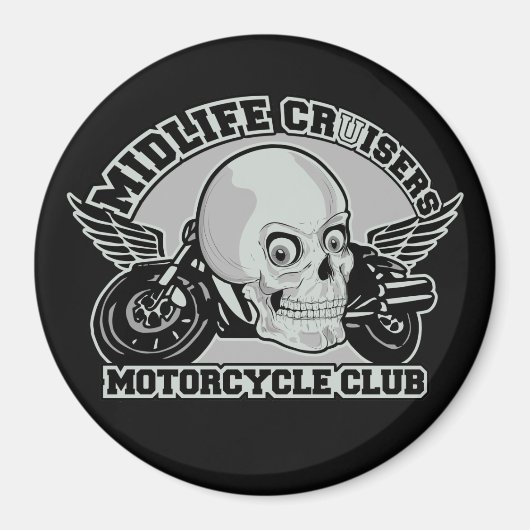 Midlife Cruisers MC custom magnet (Voorkant)