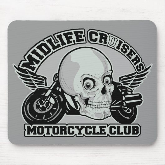 Midlife Cruisers MC custom mousepad Muismat (Voorkant)