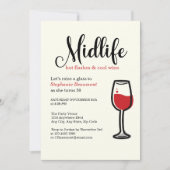 Midlife Funny Hot Flashes 50ste verjaardag van de  Kaart (Voorkant)