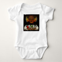 Midniet in het Pianotorium Baby Shirt