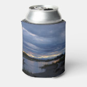 Midnight Alaska Sunset Blikjeskoeler (Blikje Achterkant)