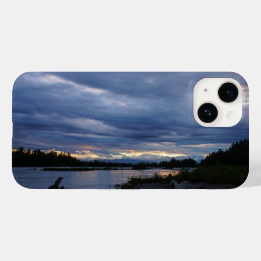 Midnight Alaska Sunset Case-Mate iPhone Case (Achterkant (horizontaal))