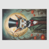 Midnight Aristocat Decoupage Tissuepapier (Voorkant)