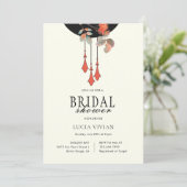 Midnight Autumn Bridal Shower Kaart (Staand voorkant)