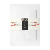 Midnight Autumn Wedding Uitnodigingen Wikkel (Voorkant Voorbeeld)