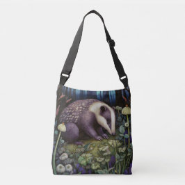 Midnight Badger Crossbody Tas