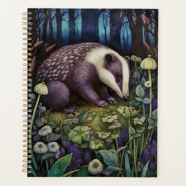 Midnight Badger Planner