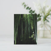 Midnight Bamboo Briefkaart (Staand voorkant)