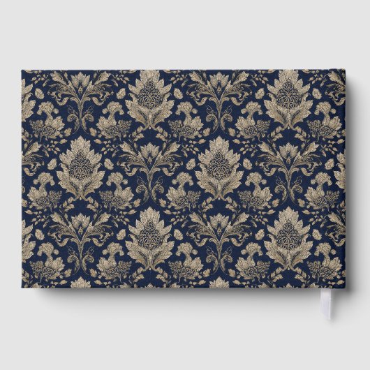 Midnight Baroque Wedding Gastenboek (Achterkant)