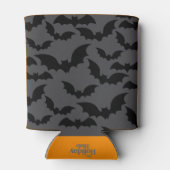 Midnight Bat Swarm Water Cooler – Donkergrijs (Achterkant)