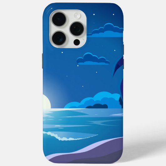 Midnight Beach Bliss Case-Mate iPhone Case (Achterkant)