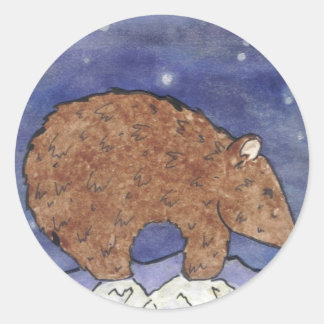 Midnight Beer Ronde Sticker