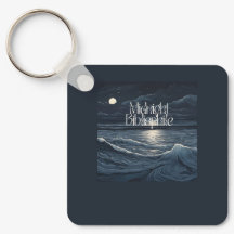 Midnight Bibliophile Logo Sleutelhanger