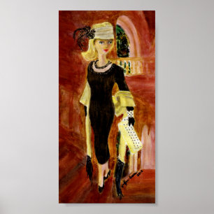 Midnight bij Alhambra Poster