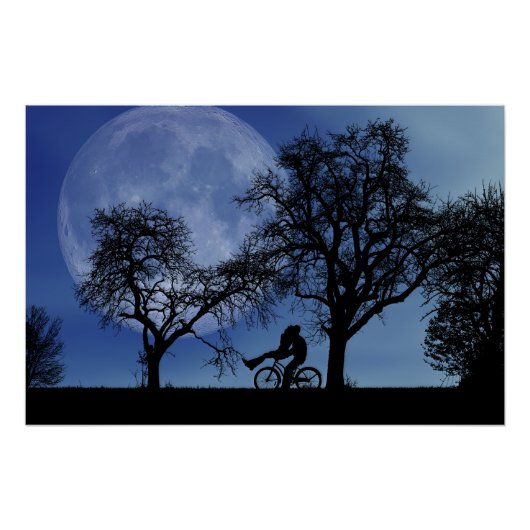 Midnight Bike Ride Perfect Poster (Voorkant)
