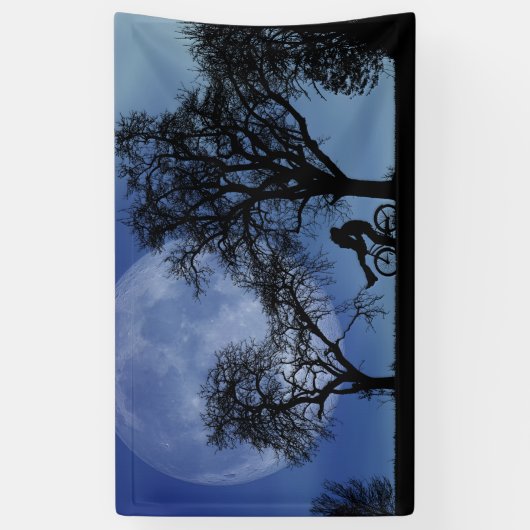 Midnight Bike Ride Spandoek (Verticaal)