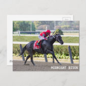 Midnight Bisou - Beldame Stakes Briefkaart (Voorkant / Achterkant)