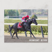 Midnight Bisou - Beldame Stakes Briefkaart (Voorkant)