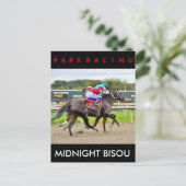 Midnight Bisou en Mike Smith Briefkaart (Staand voorkant)