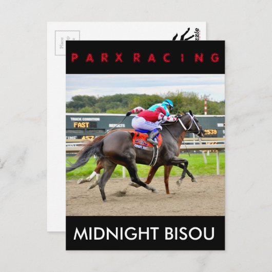 Midnight Bisou en Mike Smith Briefkaart (Voorkant / Achterkant)