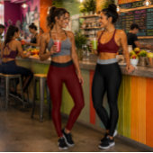 "MIDNIGHT BLACK" ACTIVEWEAR LEGGINGS