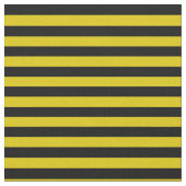 Midnight black, dark gold stipe, strepen stof (Close Up)