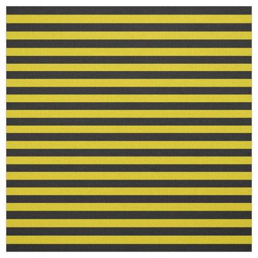 Midnight black, dark gold stipe, strepen stof (Swatch)
