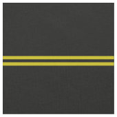Midnight black, gouden strips stof (Close Up)