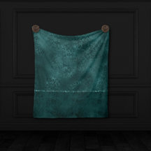 Midnight Blauwgroen Romance | Dark Satiny Grunge D