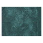 Midnight Blauwgroen Romance | Dark Satiny Grunge D Tafelkleed (Voorkant (Horizontaal))