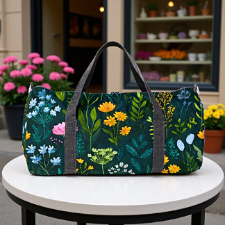 Midnight Bloom Bloemen & Loof Plunjezak