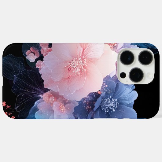 Midnight Bloom Case-Mate iPhone Case (Achterkant (horizontaal))
