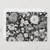 Midnight Bloom: Een donkere bloem Save The Date (Achterkant)