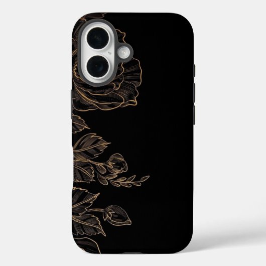 Midnight Bloom Elegance Case-Mate iPhone Case (Achterkant)