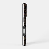 Midnight Bloom Elegance iPhone 16 Hoesje (Rechterkant)