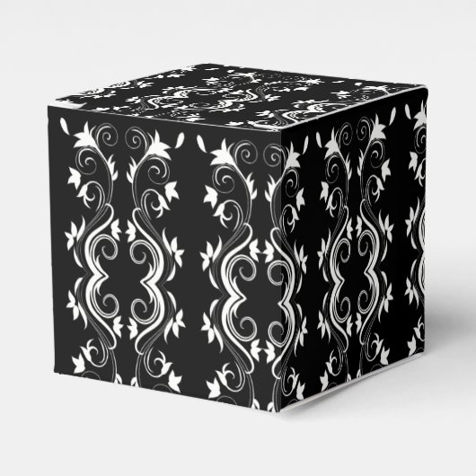Midnight Bloom Favor Box Bedankdoosjes (Voorkant Zijde)