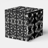 Midnight Bloom Favor Box Bedankdoosjes (Achterkant)