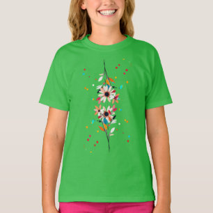 Midnight Bloom Fluisteringen van Kleur Bloemige Ec T-shirt