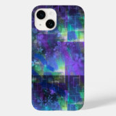 Midnight Bloom iPhone 14 Hoesje - Bloemen abstract (Achterkant)