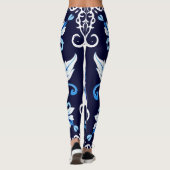 midnight bloom leggings (Achterkant)